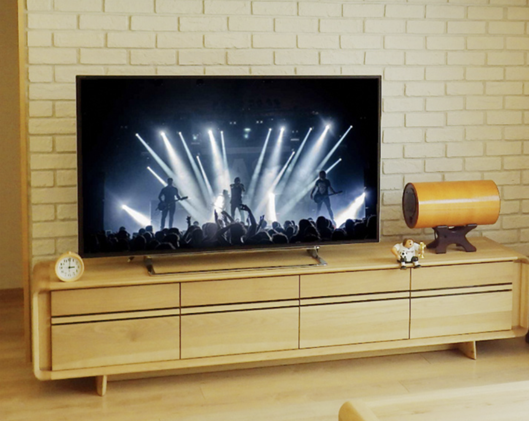 65インチ以上の大型テレビの音