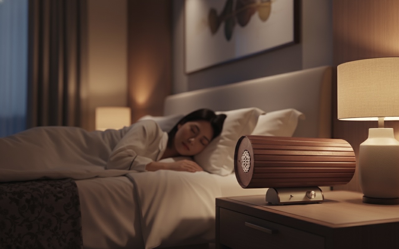 12月6日「音の日」に因んで 入眠に最適なスピーカーSLAショコラを エムズシステム本店でご購入の方にもれなく 「ぐっすりマット」を贈呈 人の心とからだの調律を実現するエムズシステムの波動スピーカー