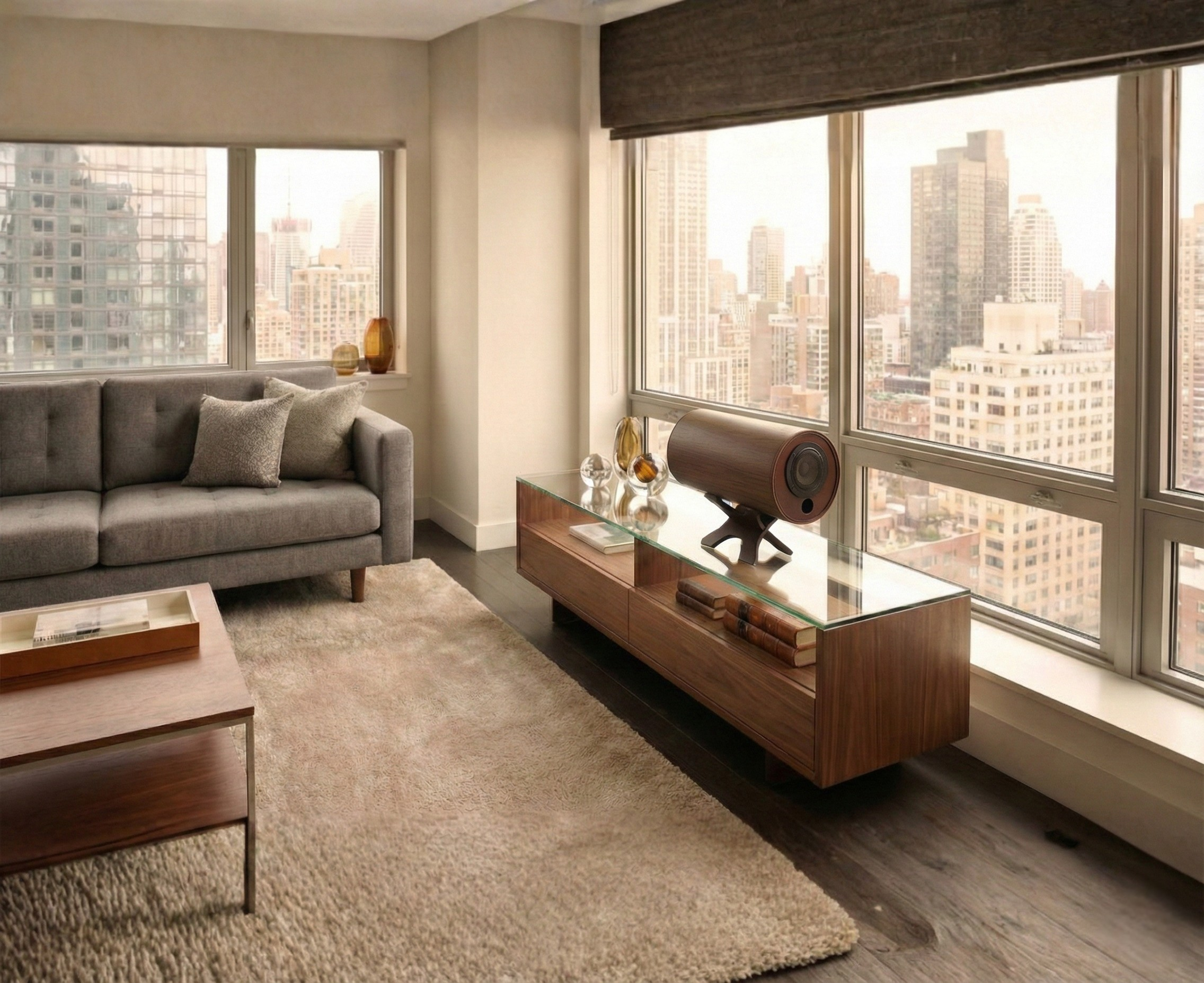 アーバンモダンなインテリアに合うスピーカー