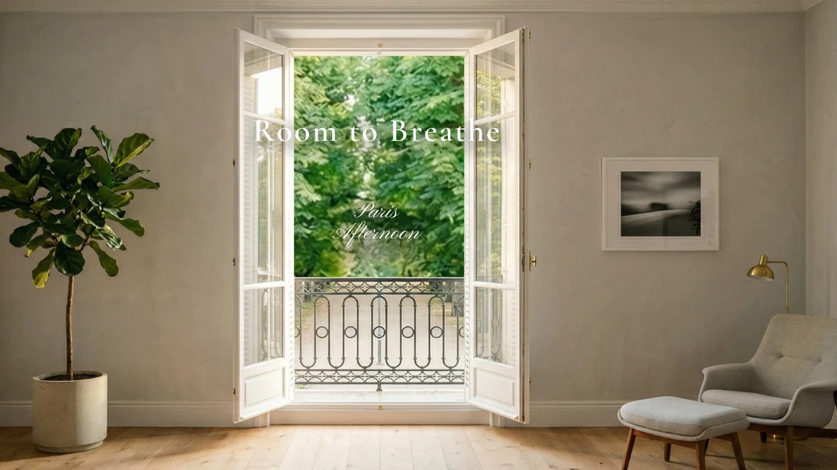 新しい動画シリーズ「Room to Breathe」をYouTubeで始めました。