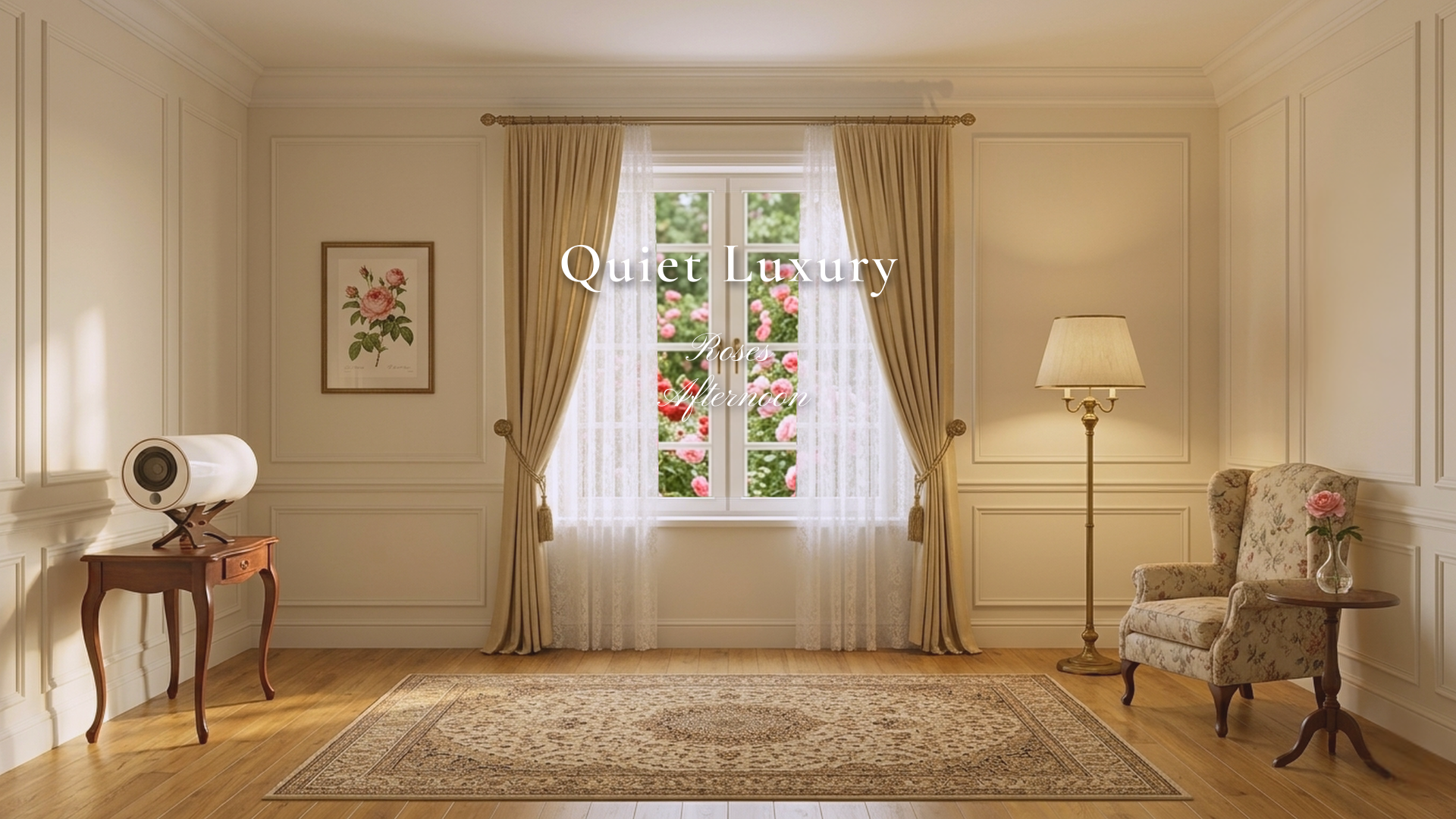 Quiet Luxury クワイエット・ラグジュアリー Roses Aftenoon　薔薇の午後